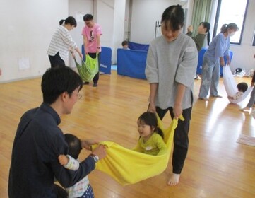 親子エクササイズ写真１