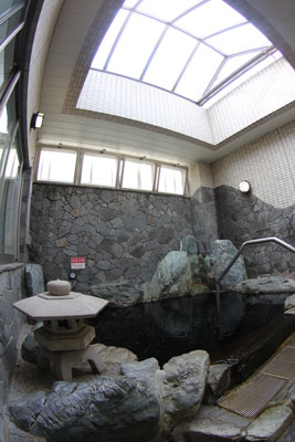 ２階の露天風呂