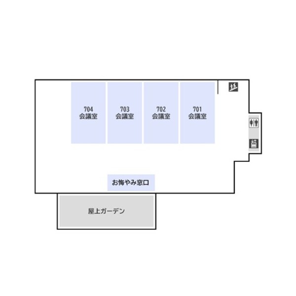 フロアマップ本館７階