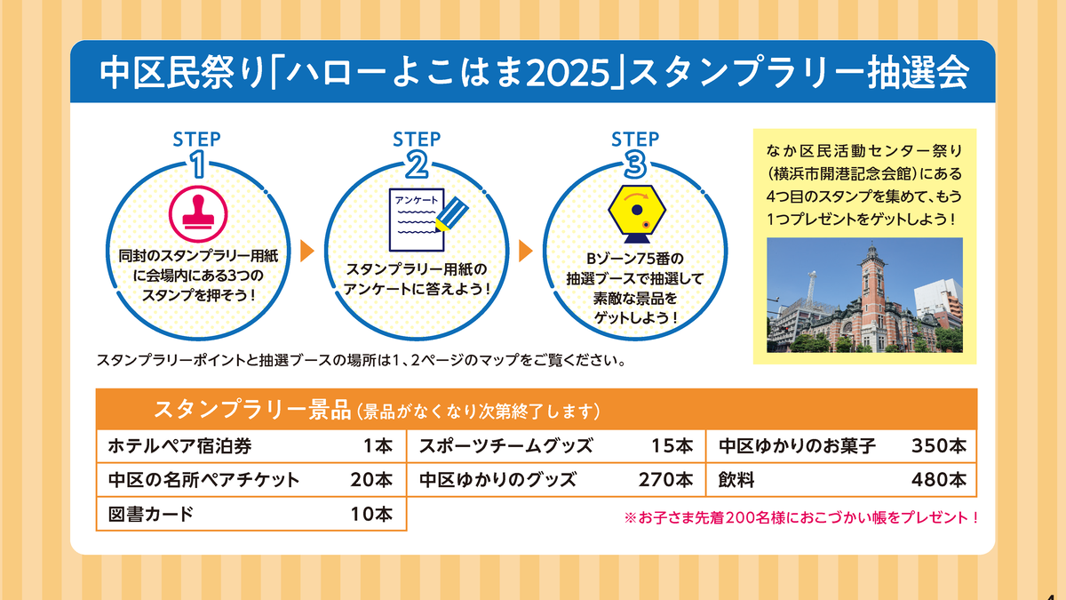 スタンプラリー