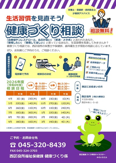 けんこうづくりそうだんちらしおもて