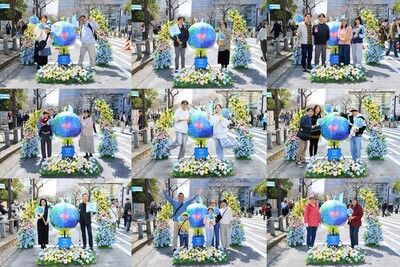 フォトスポットでの写真