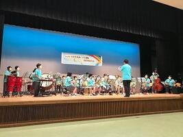 Performance of Okano Junior High School Brass Band