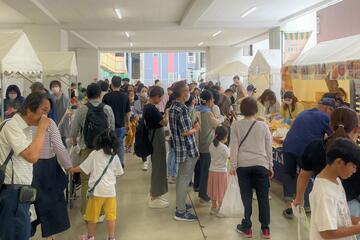 どのコーナーも大盛況！ 