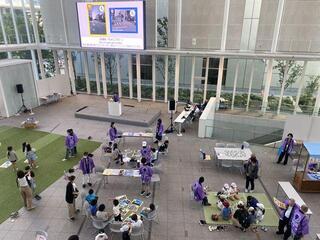 会場は熱気に包まれていました 