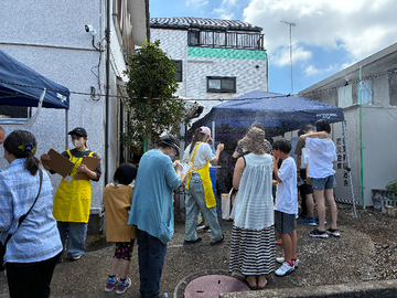 明治学院大学のボランティアのみなさんが大活躍 