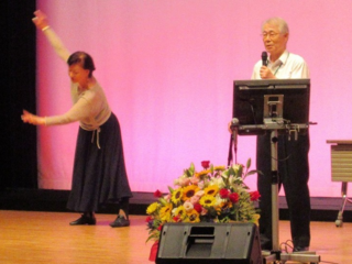 応援者によるダンスも　