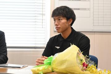 キャプテンを担う大橋選手 