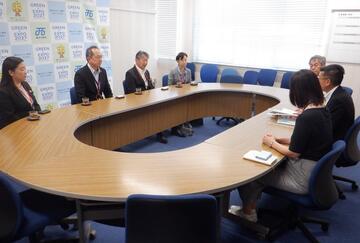 防災に関する意見交換を行いました 