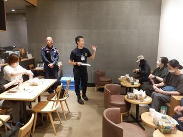 区の防災職員によるワークショップ 