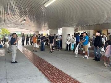 訓練内容の確認を行いました（西前小学校） 