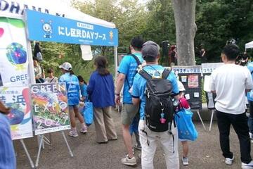 西区ブース（おえかきマイバッグづくり） 