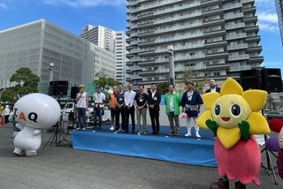 にしまろちゃんとご挨拶 