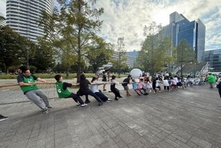 マンション対抗綱引き大会 