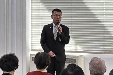 ご挨拶させていただきました 