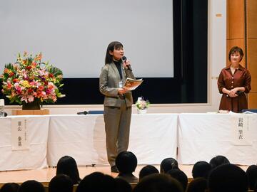 ご挨拶させていただきました 