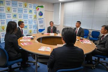 活発な意見交換をさせていただきました 