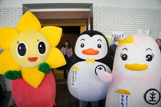 キャラクターのみんなも大集合 