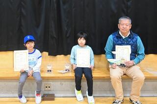 各部門優勝のみなさん。おめでとうございます！ 