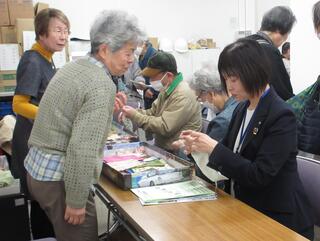 巾着づくり体験