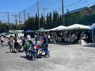 会場（校庭）