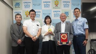 区長に報告
