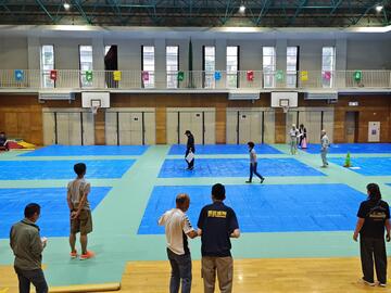 03区割り訓練（一本松小学校）