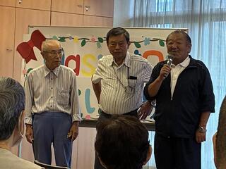06自治会町内会長も応援に来てくださいました