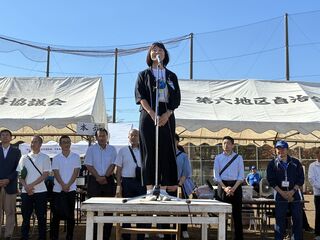 07全地区でご挨拶させていただきました