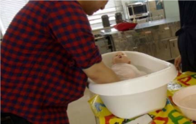 プレパパママクラスの様子　