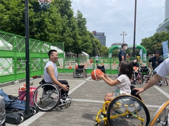 車いすバスケイメージ写真