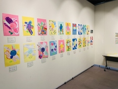 小さなアーティスト展写真