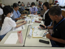 スマホ講座の様子