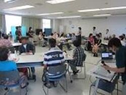 防災クロスロード体験の様子