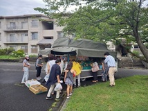 かいがら坂ハイツ移動販売写真