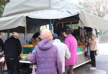 みどり野ハイツ移動販売写真