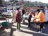 公田中谷公園移動販売写真