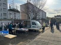 西ヶ谷団地移動販売写真