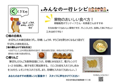 果物レシピ１