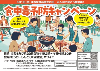 栄区食中毒予防キャンペーンポスター