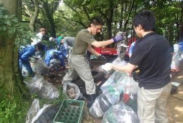 The surrounding area was cleaned.