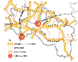 道路交通ネットワーク図