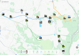 デジタルマップのイメージ