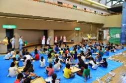 Sakae Ward Children's Camp (Udon making)