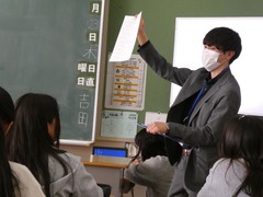 たばこに関する出前授業写真