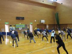 本気で取り組むラジオ体操