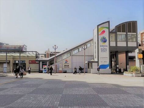 瀬谷駅北口駅前広場の様子