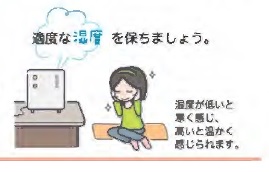 湿度維持を