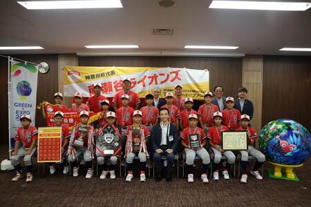 南瀬谷ライオンズの皆さんと