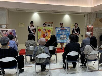 イベントの様子横浜スカーフ大使